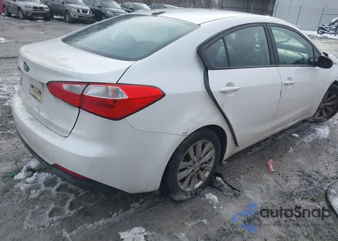 2015 Kia Forte Lx from USA, damaged, VIN KNAFX4A63F5402524